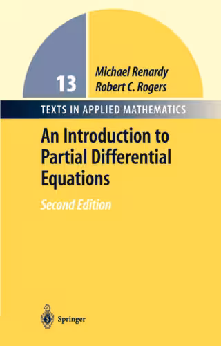 خرید و دانلود نسخه کامل کتاب An Introduction to Partial Differential Equations