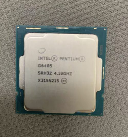 پردازنده اینتل Pentium Gold G6405 Comet Lake (نو) بدون باکس و فن / سوکت LGA1200
