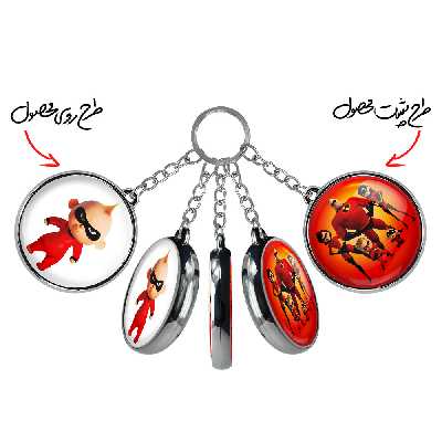 جاکلیدی خندالو طرح شگفت انگیزان مدل دوطرفه کد 18521846