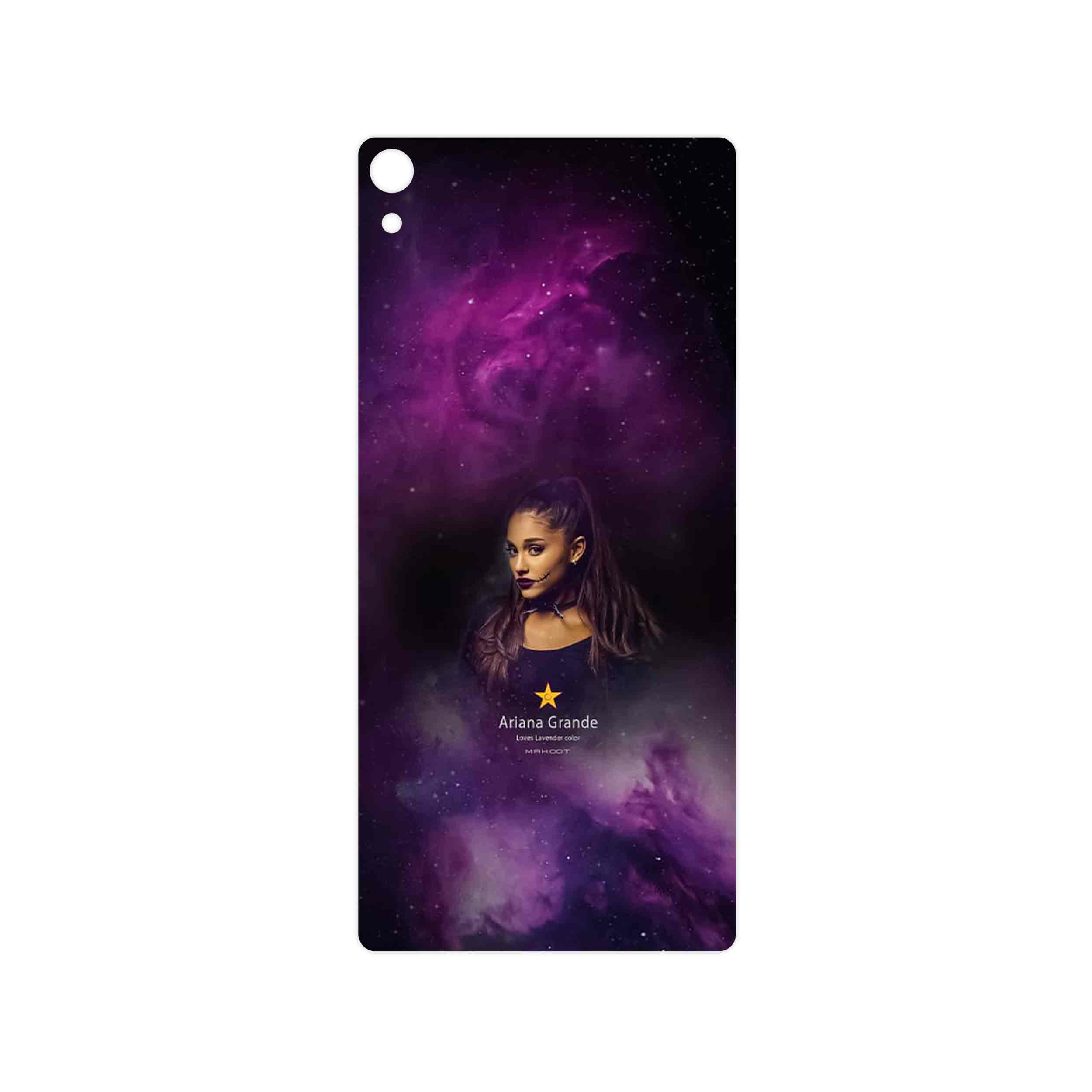 برچسب پوششی ماهوت مدل Ariana Grande مناسب برای گوشی موبایل سونی Xperia XA Ultra