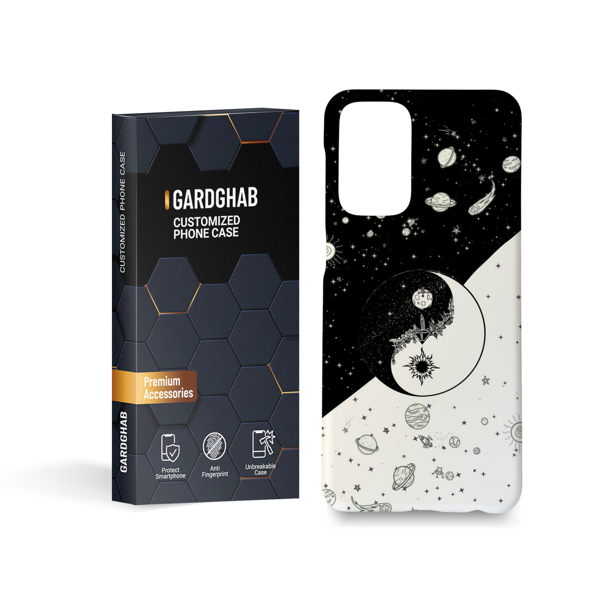 کاور گارد قاب مدل ساده مناسب برای گوشی موبایل سامسونگ Galaxy A23