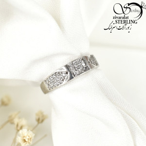 حلقه نقره (انگشتر) عیار925 کد 7890