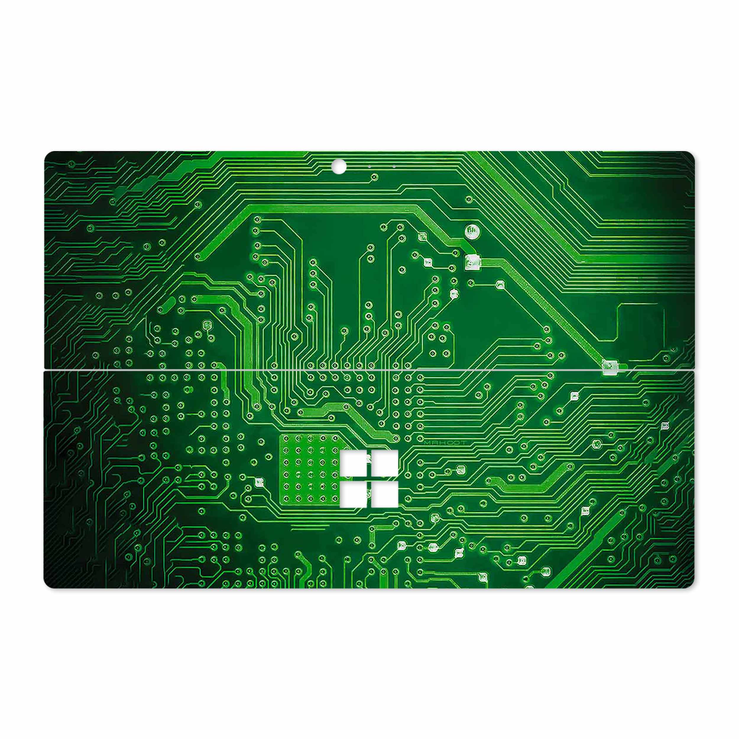 برچسب پوششی ماهوت مدل Green Printed Circuit Board مناسب برای تبلت مایکروسافت Surface Pro 4 2015