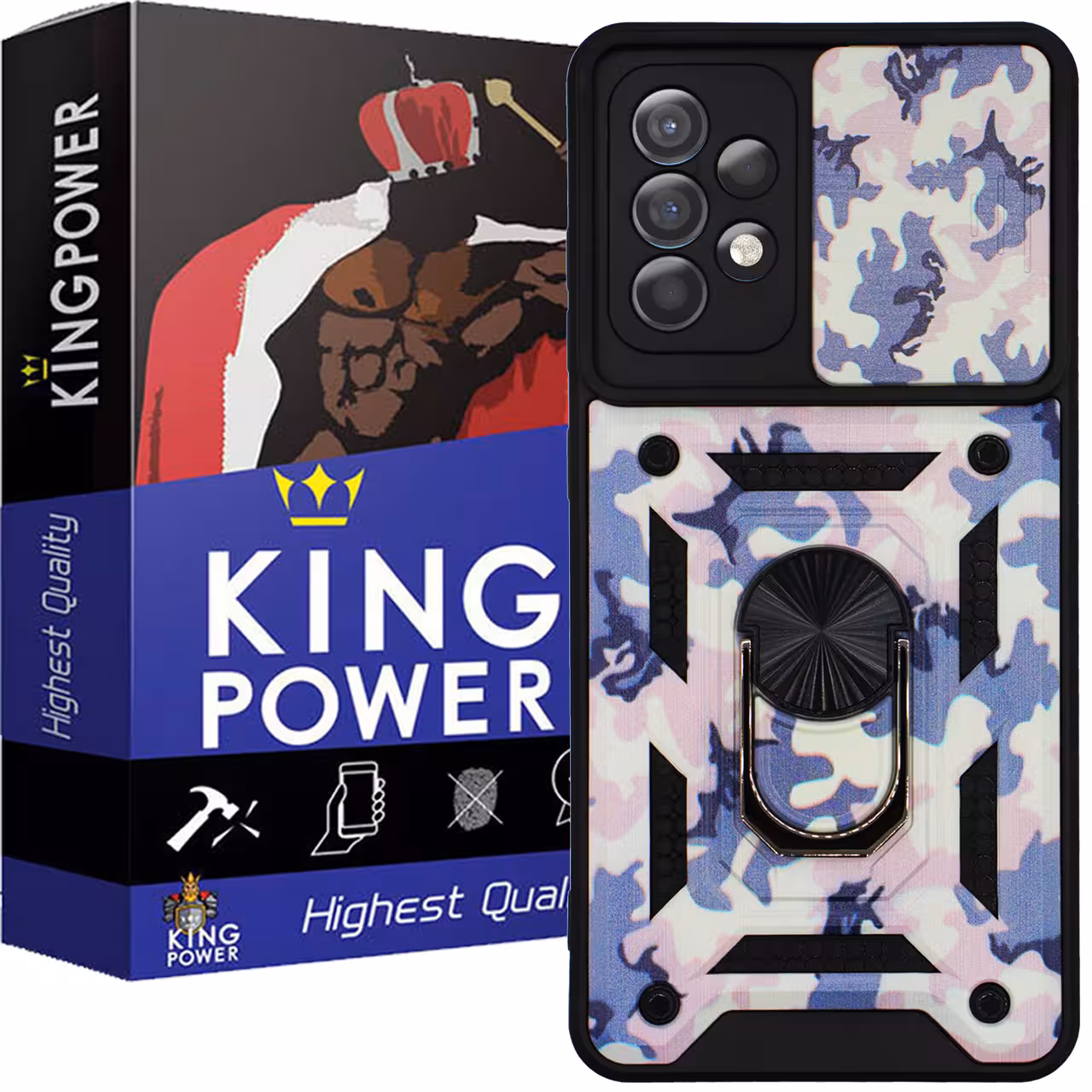 کاور کینگ پاور مدل AK47 مناسب برای گوشی موبایل سامسونگ Galaxy A52