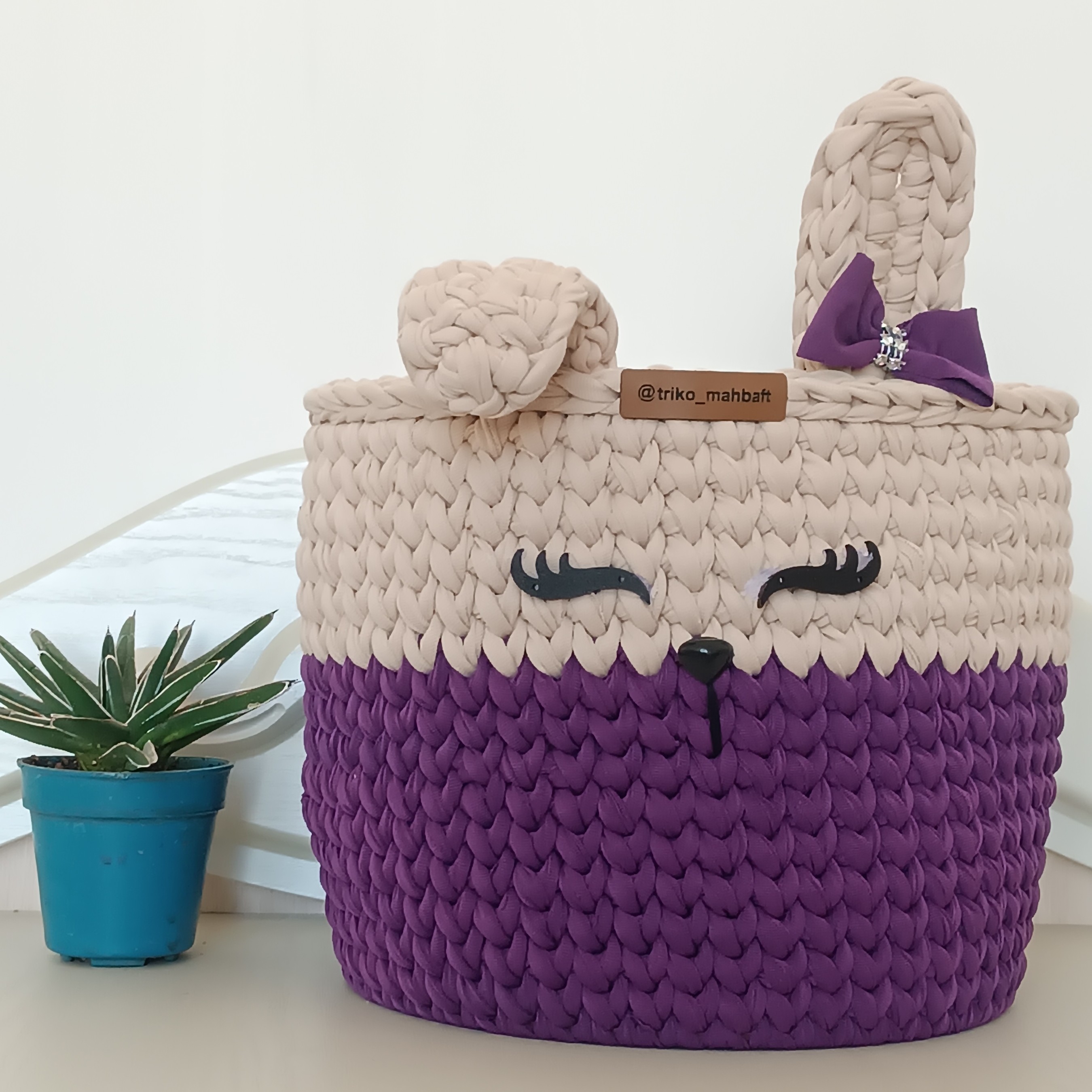 سبد سایزبزرگ خرگوشی