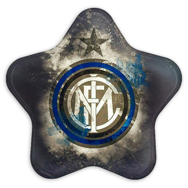 پیکسل خندالو طرح باشگاه اینترمیلان مدل ستاره ای کد 1987