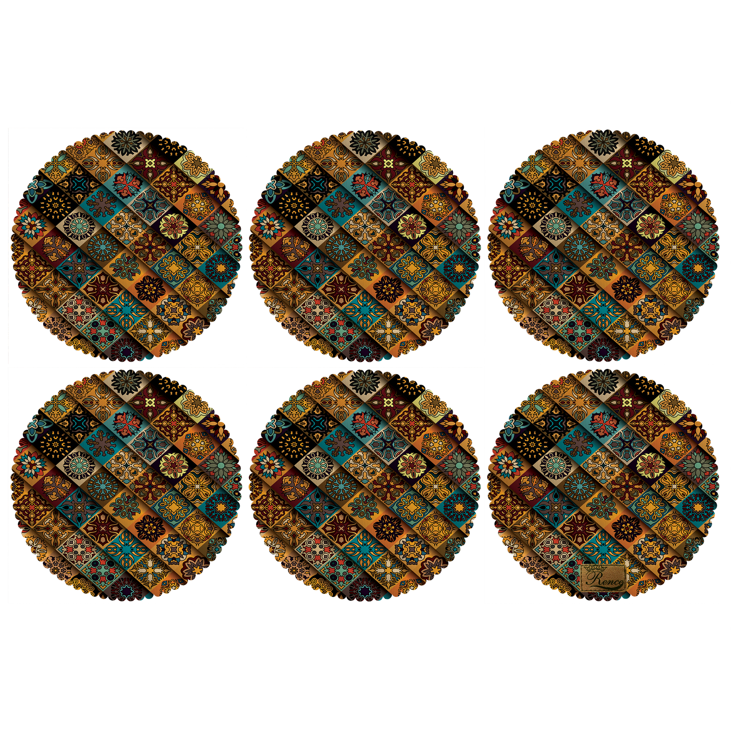 زیربشقابی رنس مدل UU2-42524 بسته 6 عددی