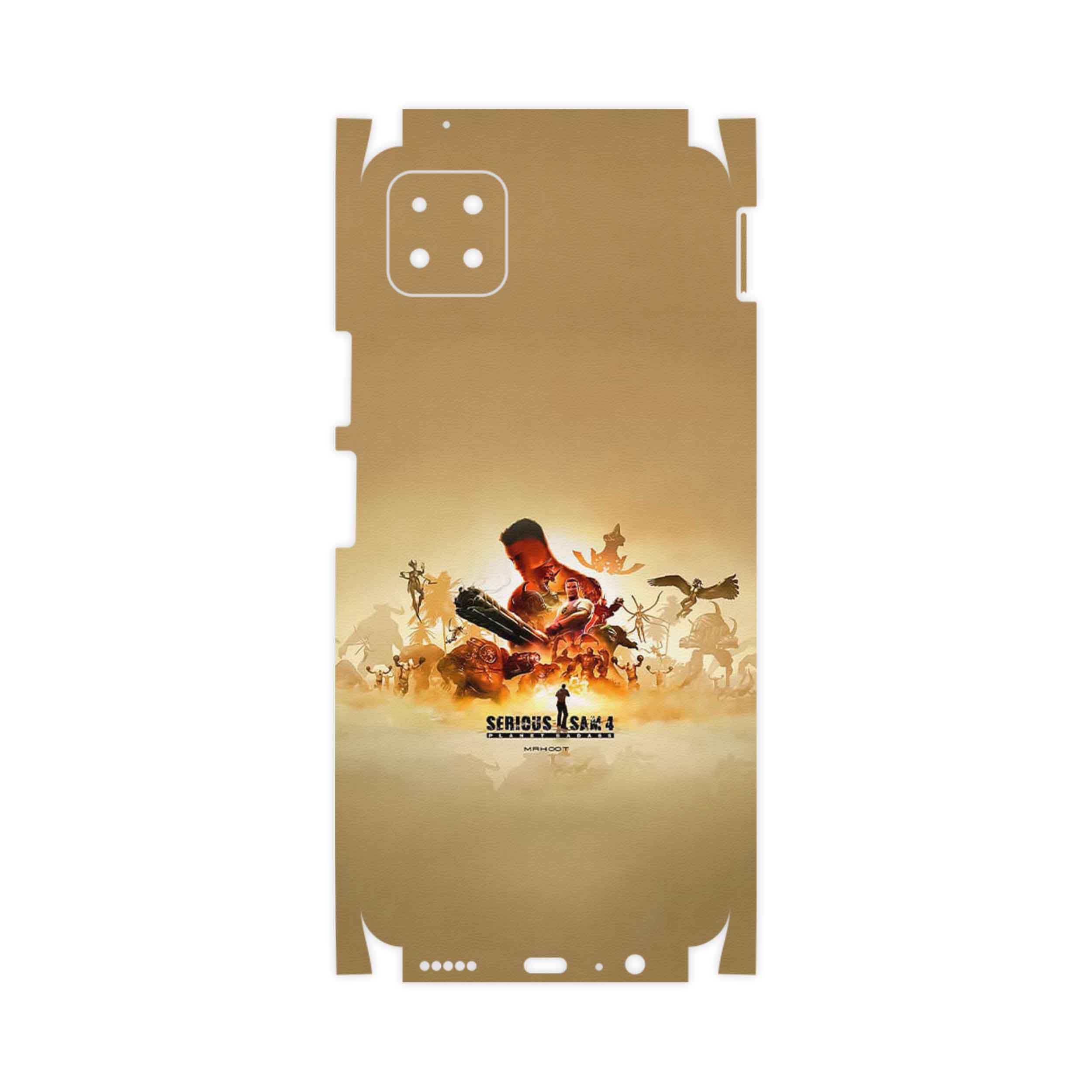 برچسب پوششی ماهوت مدل Serious Sam Game Series-FullSkin مناسب برای گوشی موبایل هوآوی Nova Y60