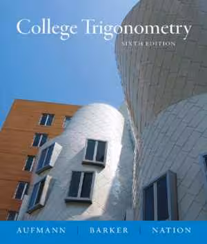 󾕇 دانلود کتاب College Trigonometry, 6th ed, 2008 - دانلود کتاب های دانشگاهی