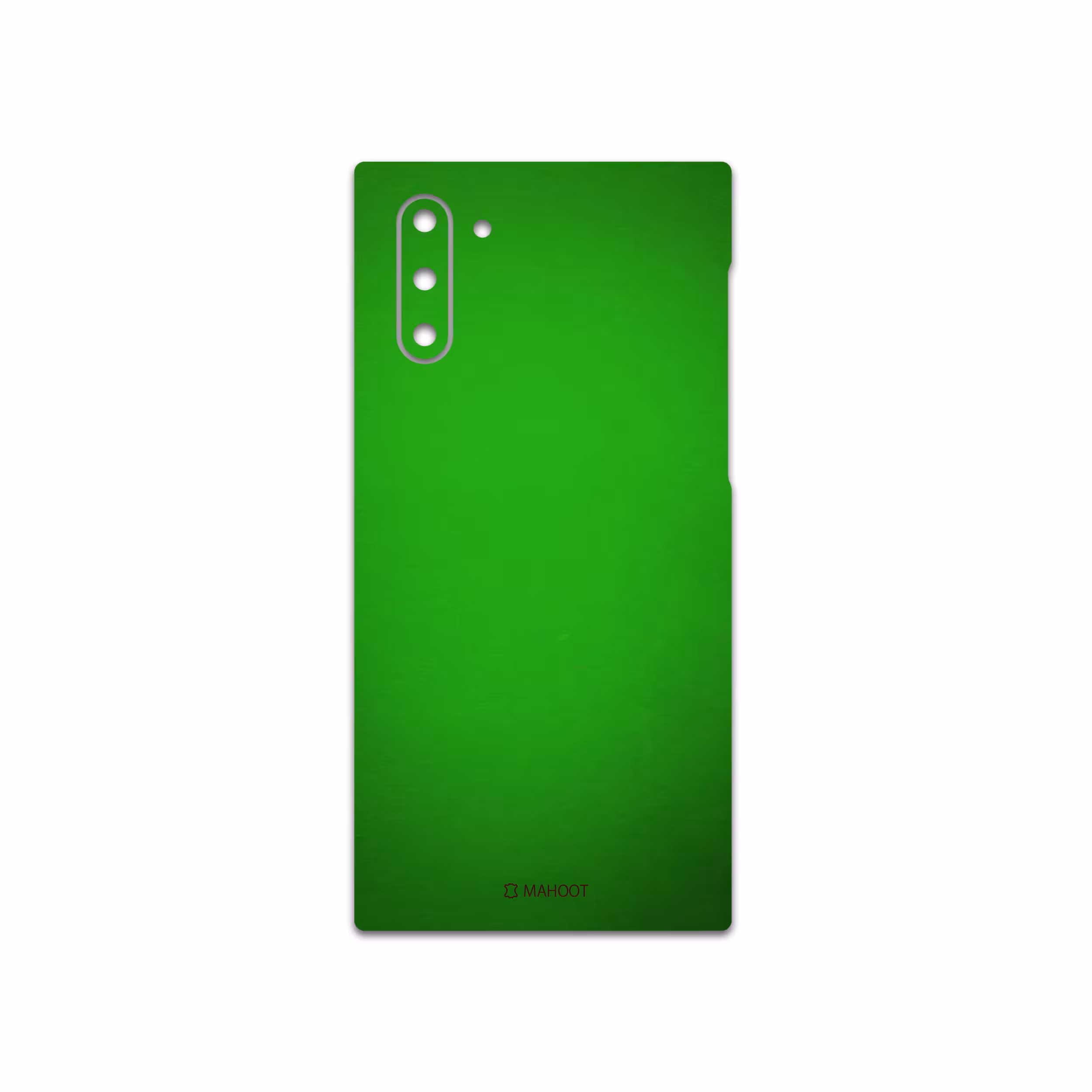 برچسب پوششی ماهوت مدل Metallic-Green مناسب برای گوشی موبایل سامسونگ Galaxy Note 10