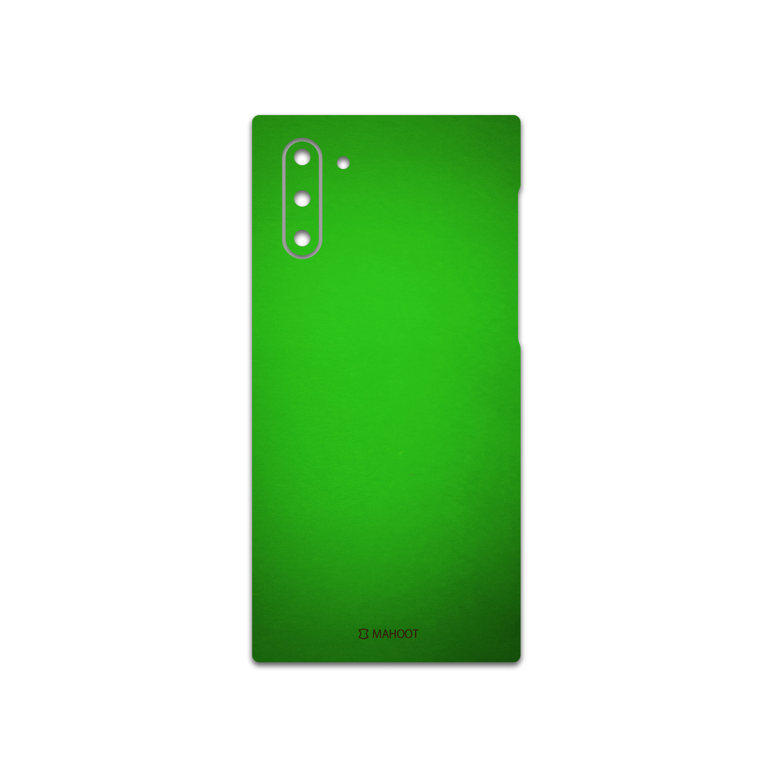 برچسب پوششی ماهوت مدل Metallic-Green مناسب برای گوشی موبایل سامسونگ Galaxy Note 10