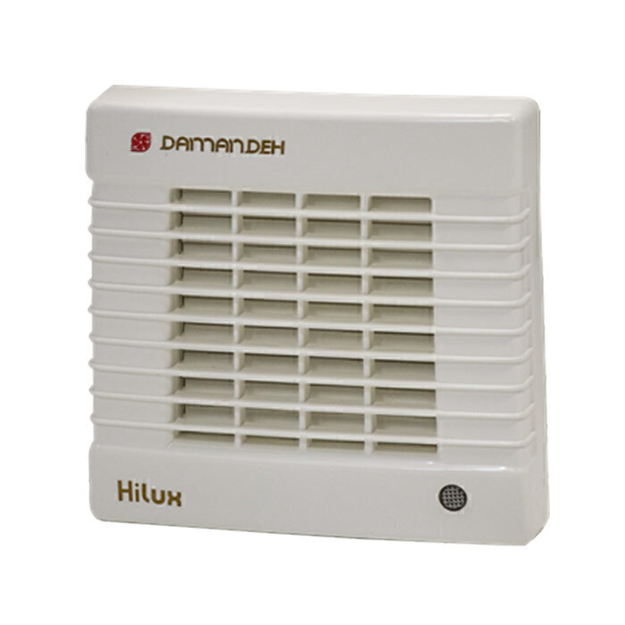 هواکش خانگی با دمپر برقی مدل هایلوکس دمنده سری VDI مدل VDI-10S2S