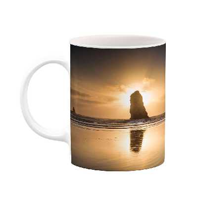 ماگ طرح منظره زیبا  مدل mgp13562