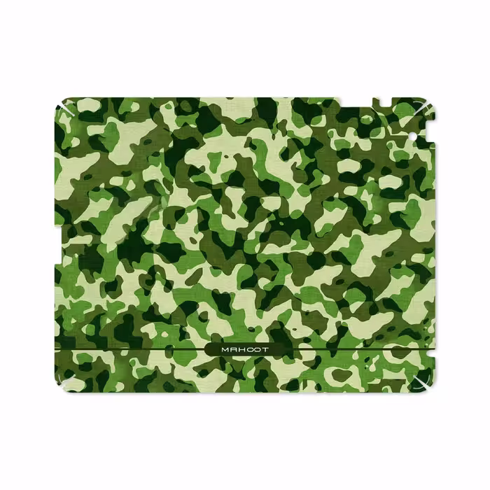 برچسب پوششی ماهوت مدل Army-Green-2 مناسب برای تبلت اپل iPad 2 2011 A1397