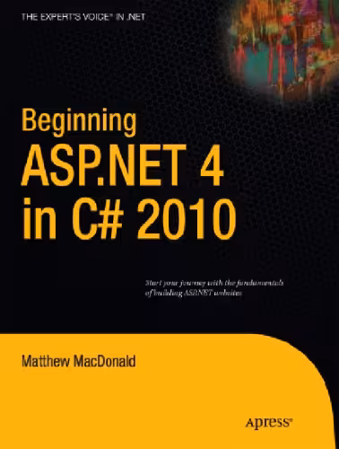خرید و دانلود نسخه کامل کتاب Beginning ASP.NET 4 in C# 2010