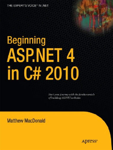 خرید و دانلود نسخه کامل کتاب Beginning ASPNET 4 in C# 2010