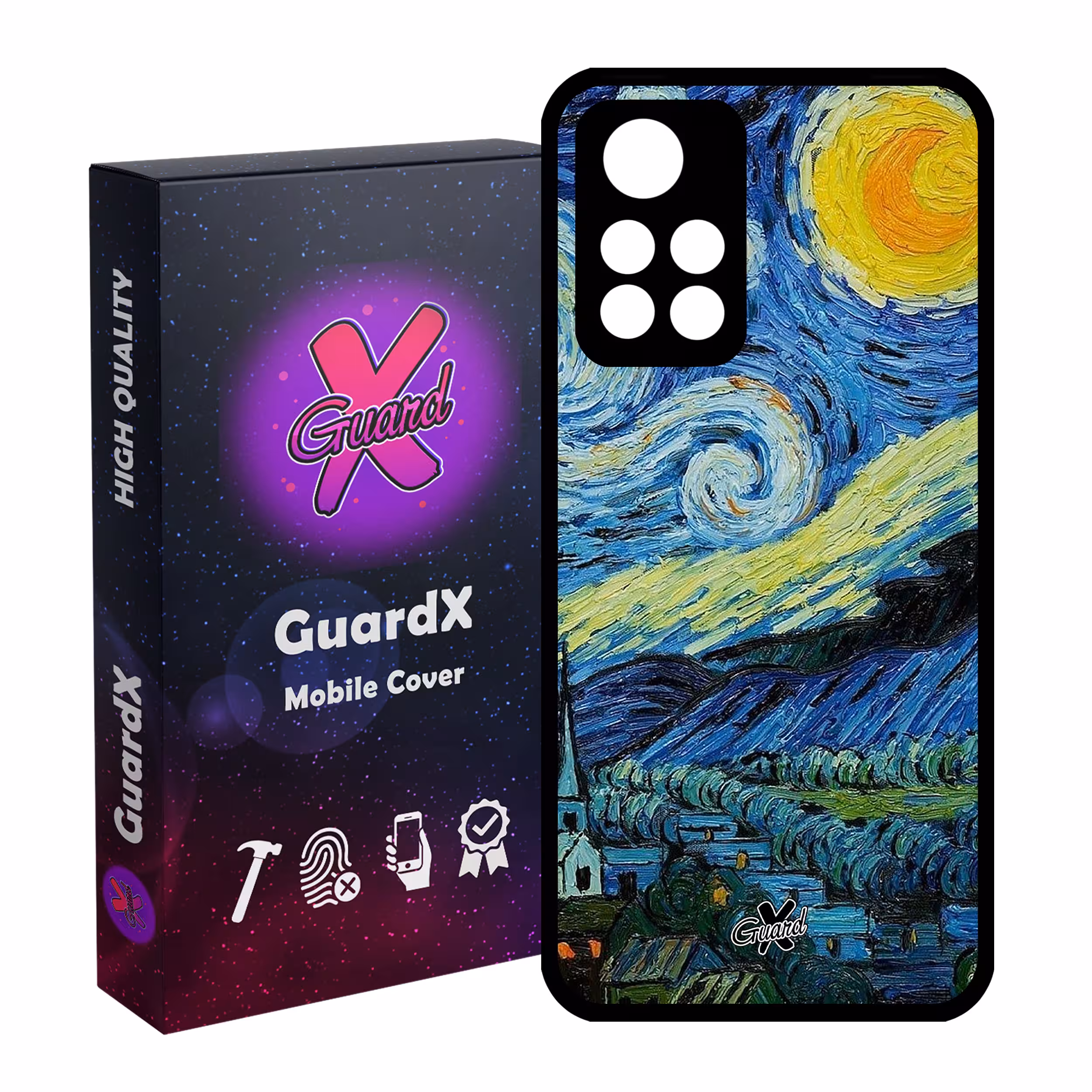 کاور گارد ایکس طرح Art مدل Glass10266 مناسب برای گوشی موبایل شیائومی Poco M4 Pro 5G/Redmi Note 11T 5G/Redmi Note 11S 5G