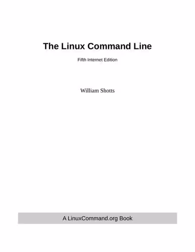 خرید و دانلود نسخه کامل کتاب The Linux Command Line