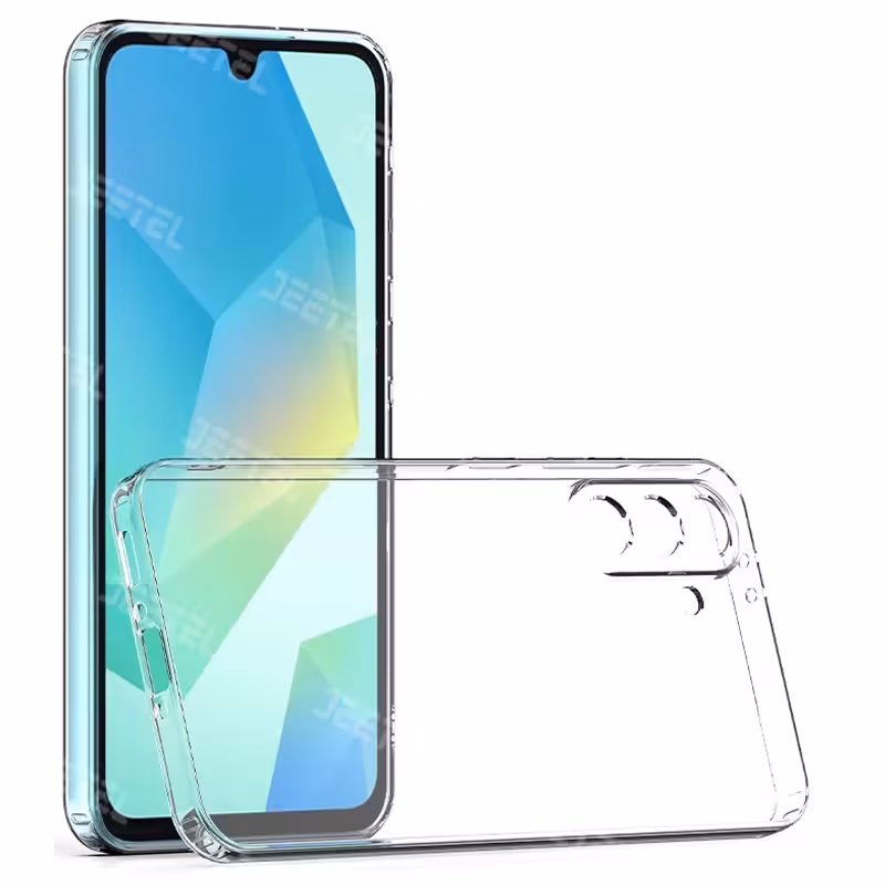 قاب شفاف گوشی Samsung Galaxy A26 مدل ژله ای محافظ لنزدار