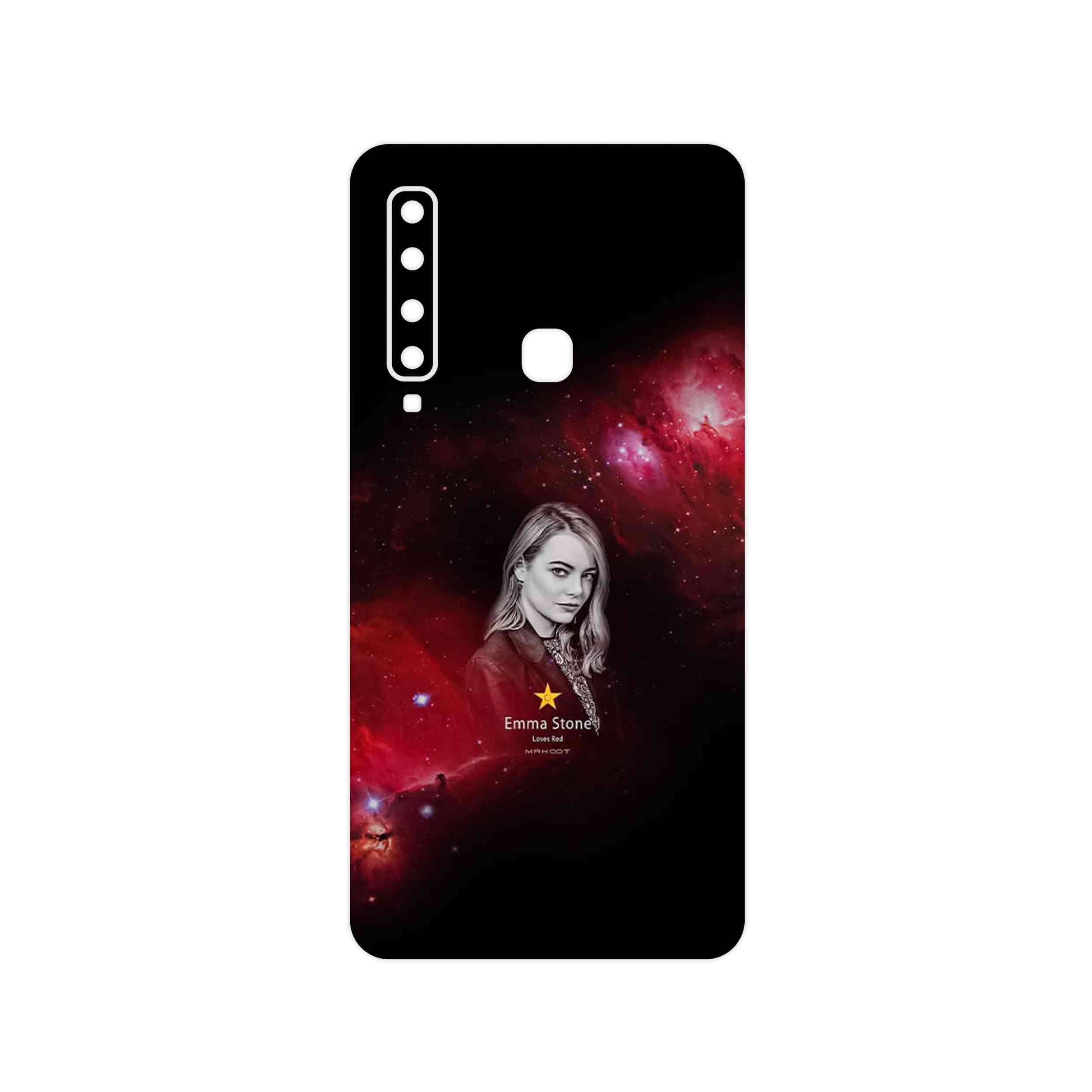 برچسب پوششی ماهوت مدل Emma Stone مناسب برای گوشی موبایل سامسونگ Galaxy A9 2018