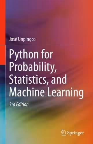 خرید و دانلود نسخه کامل کتاب Python for Probability, Statistics, and Machine Learning