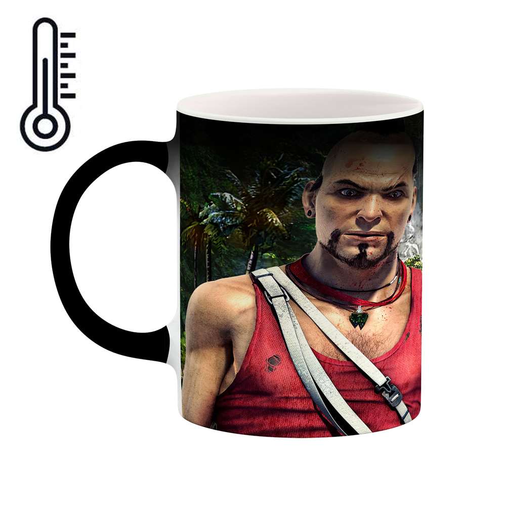 ماگ حرارتی کاکتی طرح Farcry مدل mgh12455