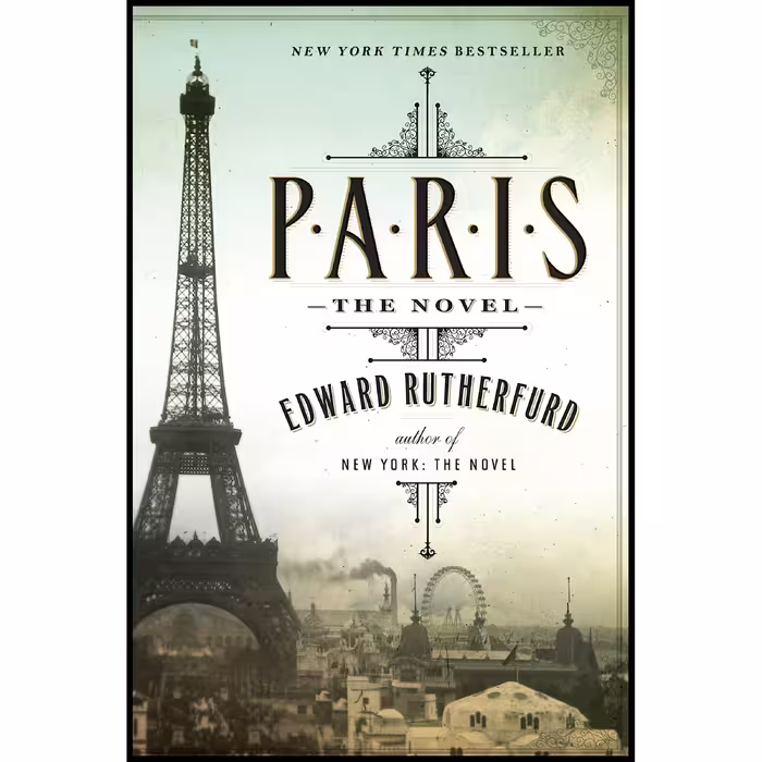 کتاب Paris اثر Edward Rutherfurd انتشارات Ballantine Books