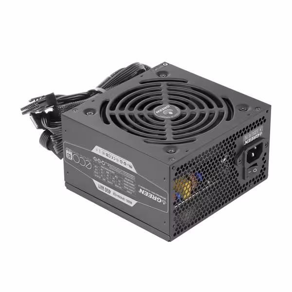 منبع تغذیه کامپیوتر گرین مدل GP450A-ECO Rev3.1