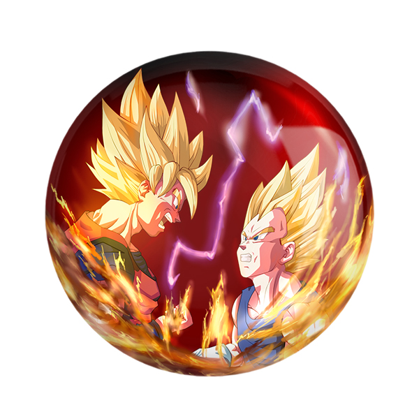 پیکسل خندالو مدل گوکو و وجیتا انیمه دراگون بال کد 12050