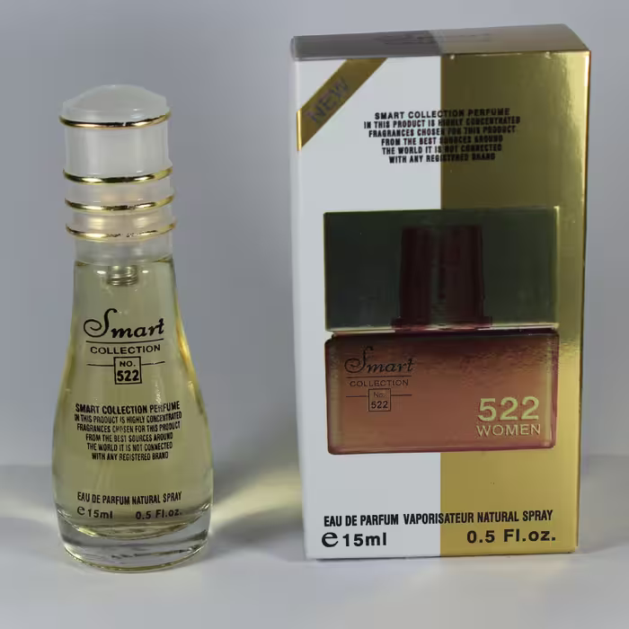 عطر جیبی زنانه اسمارت کالکشن کد 522 مدل شیسیدو حجم 15 میلی لیتر