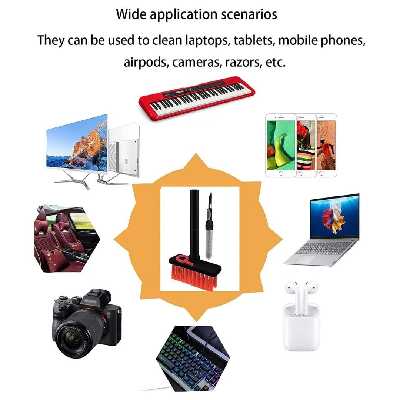 کیت تمیز کننده گرین لاین مدل GNCLGBRUSHWH مجموعه 5 عددی