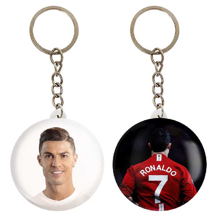 جاکلیدی خندالو مدل کریستیانو رونالدو کد 1393813943 مجموعه 2 عددی