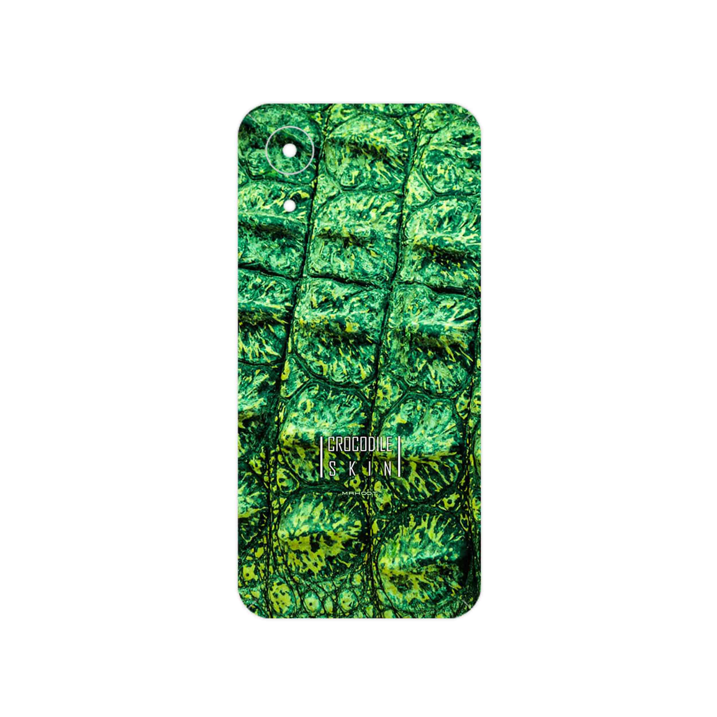 برچسب پوششی ماهوت مدل Crocodile Skin مناسب برای گوشی موبایل سامسونگ Galaxy A03 Core