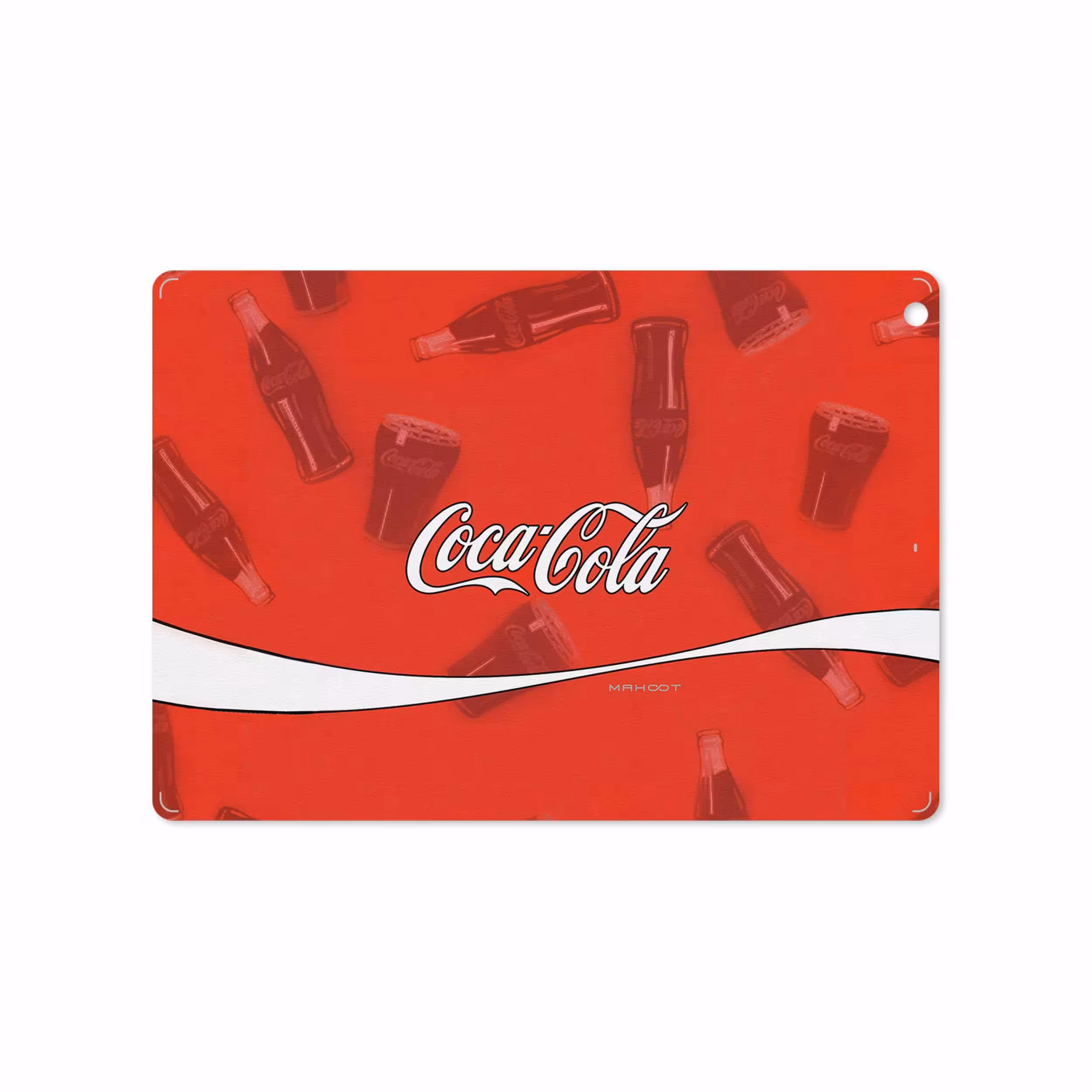 برچسب پوششی ماهوت مدل Coca-Cola-Logo مناسب برای تبلت اپل iPad Air 2013 A1476