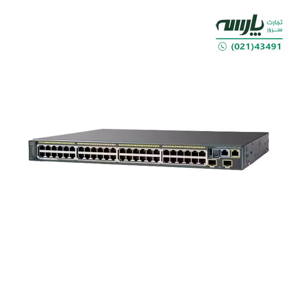 سوئیچ شبکه PoE سیسکو 48 پورت WS-C2960S-48LPD-L