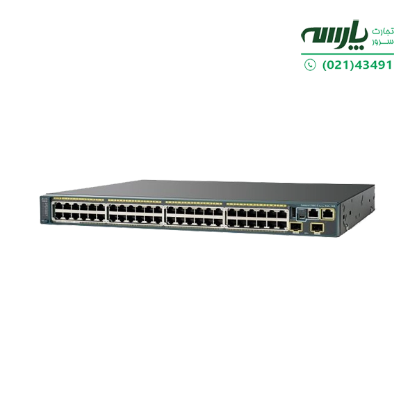 سوئیچ شبکه PoE سیسکو 48 پورت WS-C2960S-48LPD-L