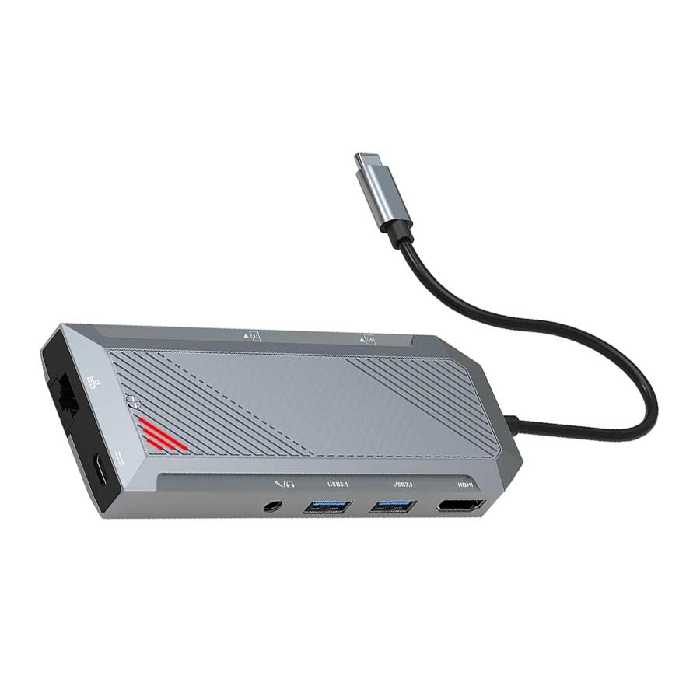 قیمت و خرید هاب USB-C نه پورت ردراگون مدل UCA-9 | یاس ارتباط