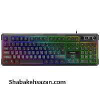 کیبورد مخصوص بازی گرین مدل GK601-RGB