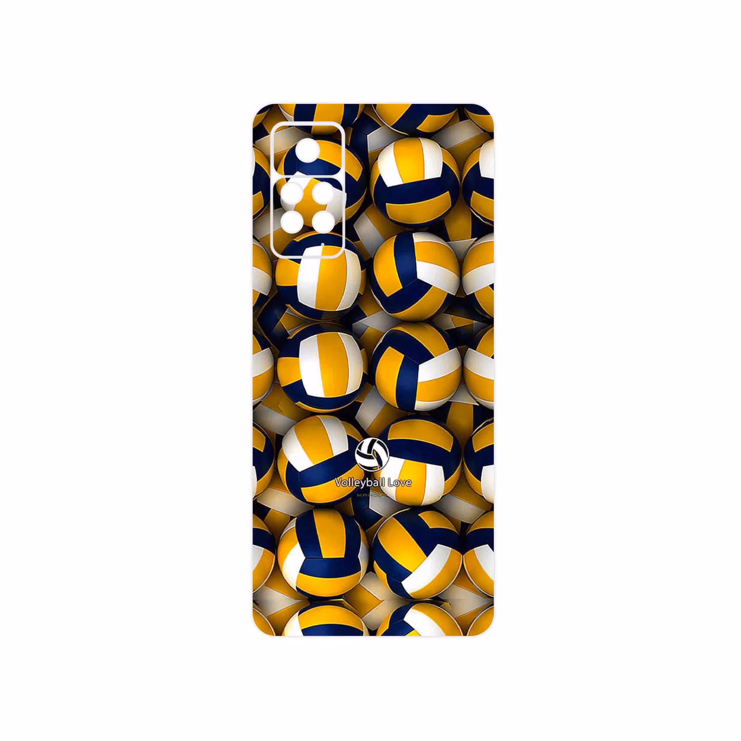 برچسب پوششی ماهوت مدل Volleyball مناسب برای گوشی موبایل شیائومی Redmi Note 11 Pro 5G
