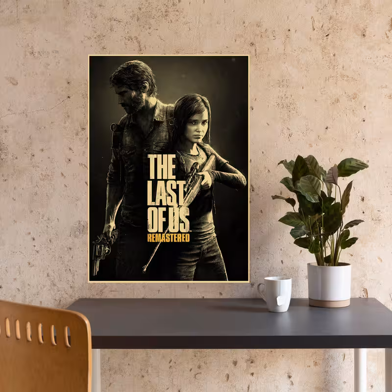 تابلو شاسی مدل گیمینگ لست اف اس last of us کد 1260 | دنیای قاب