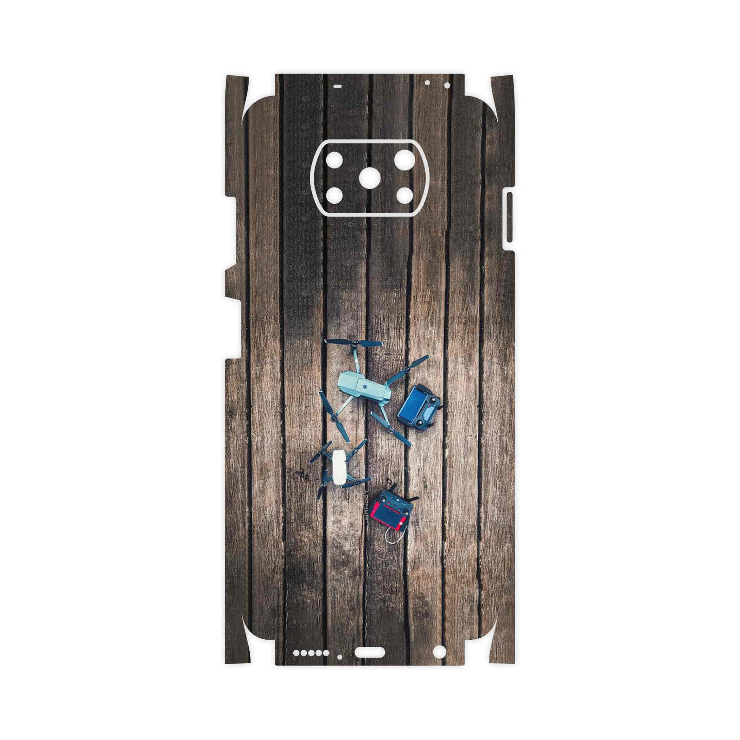 برچسب پوششی ماهوت مدل Drone-FullSkin مناسب برای گوشی موبایل شیائومی Poco X3 NFC