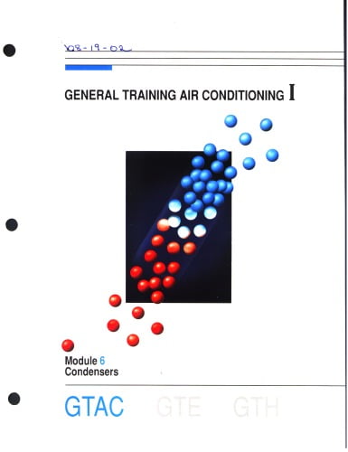 󾕇 دانلود کتاب General Training Air Conditioning - Module 06 Condensers, 1991 - دانلود کتاب های دانشگاهی