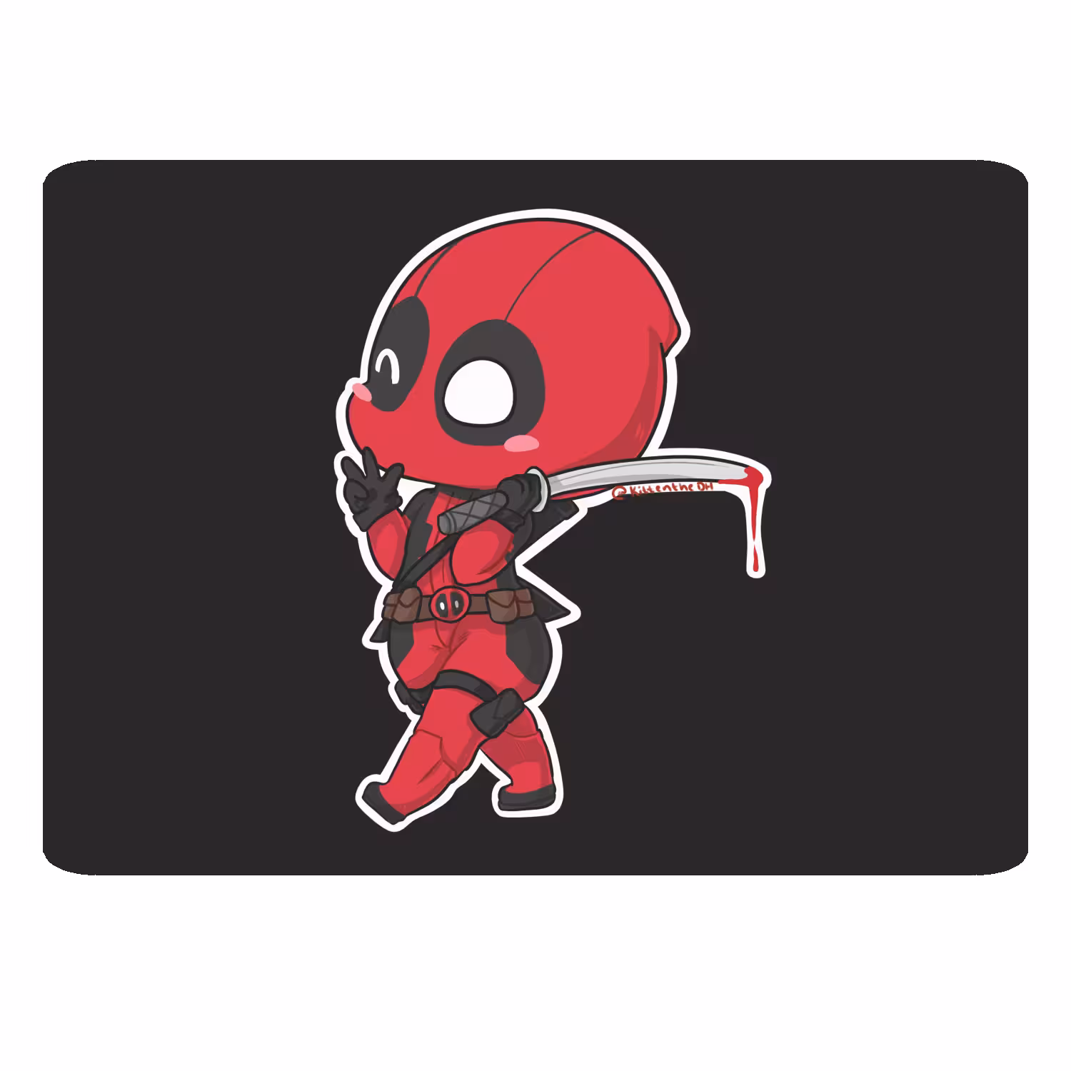 ماوس پد کد KM 279 dead pool
