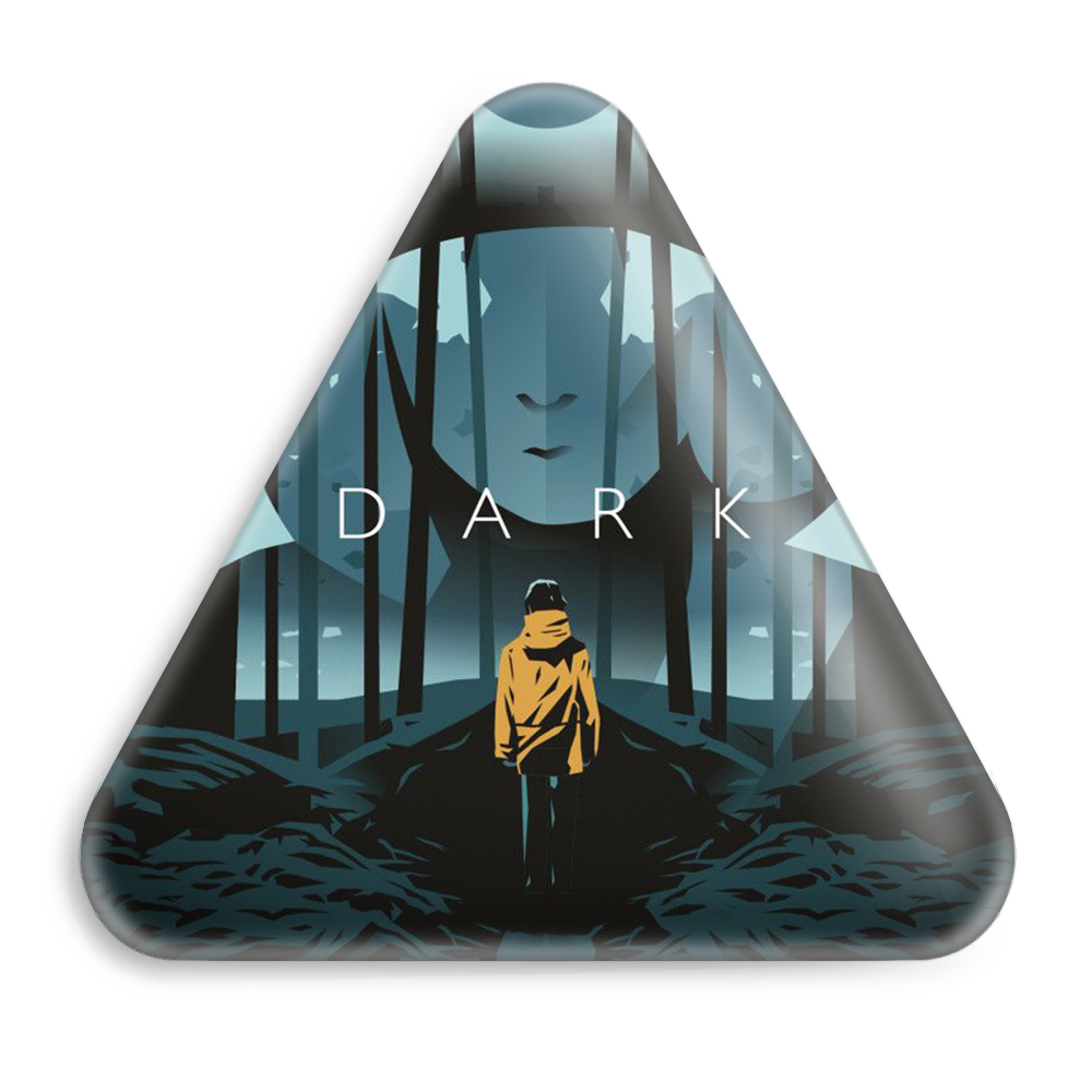 پیکسل خندالو طرح سریال دارک Dark مدل مثلثی کد 10177