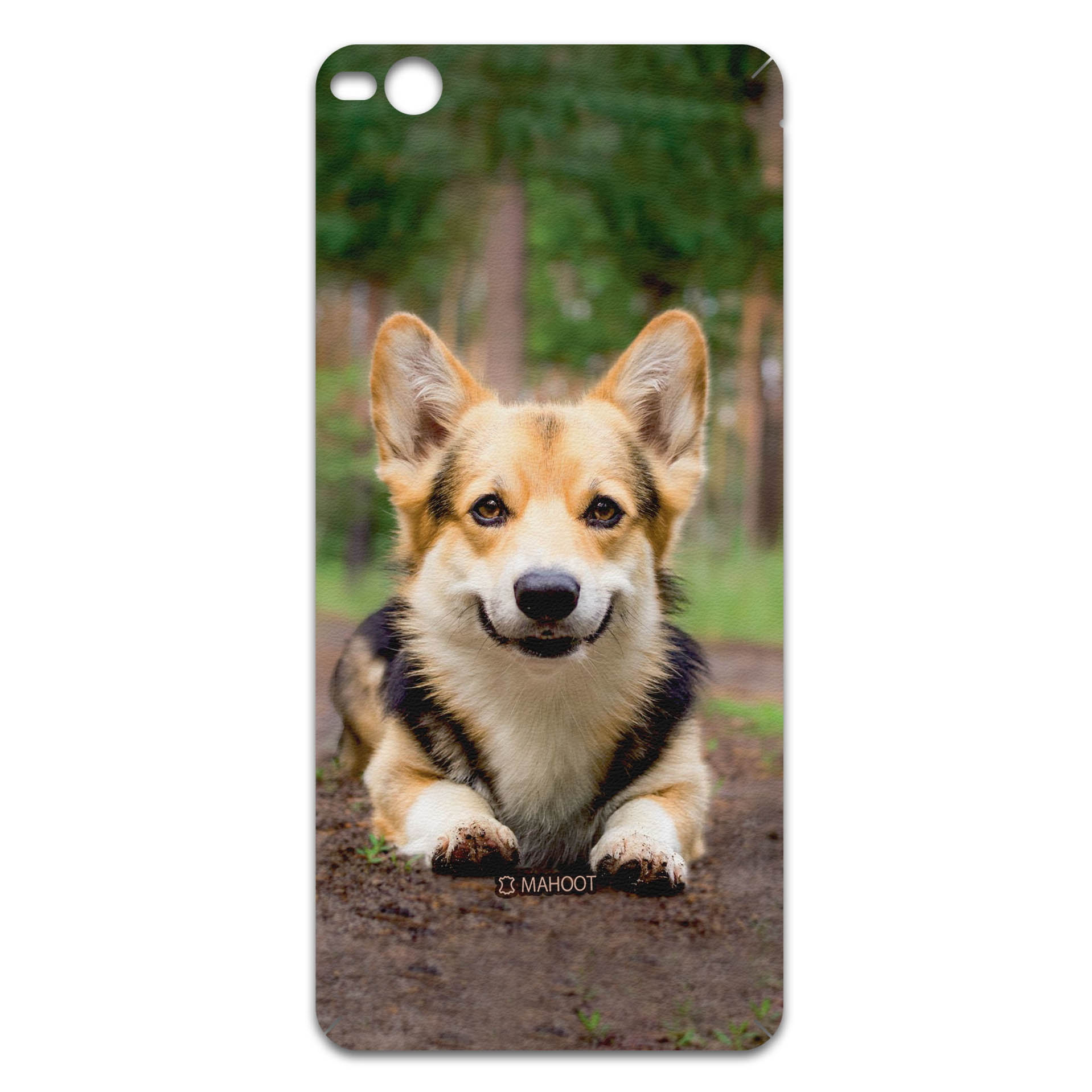 برچسب پوششی ماهوت مدل Dog-2 مناسب برای گوشی موبایل اچ تی سی One X9