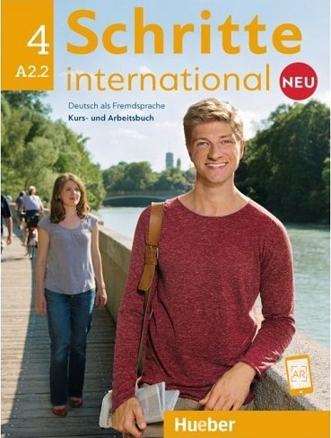 خرید کتاب شریته Schritte international Neu 4 (A2.2) Kursbuch Arbeitsbuch CD zum Arbeitsbuch