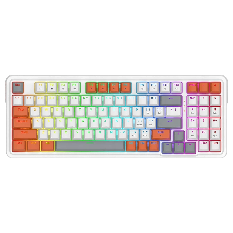 کیبورد مکانیکال گیمینگ ردراگون Gloria K664 WOG RGB | فروشگاه گیمینگ تکاف
