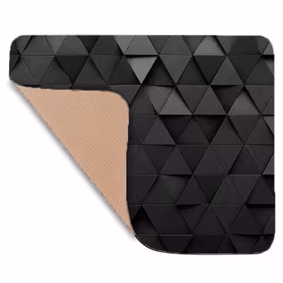 ماوس پد طرح 3D Triangles مدل W11
