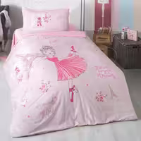 سرویس روتختی کلسی مدل Romantic Girl تک نفره دو تکه