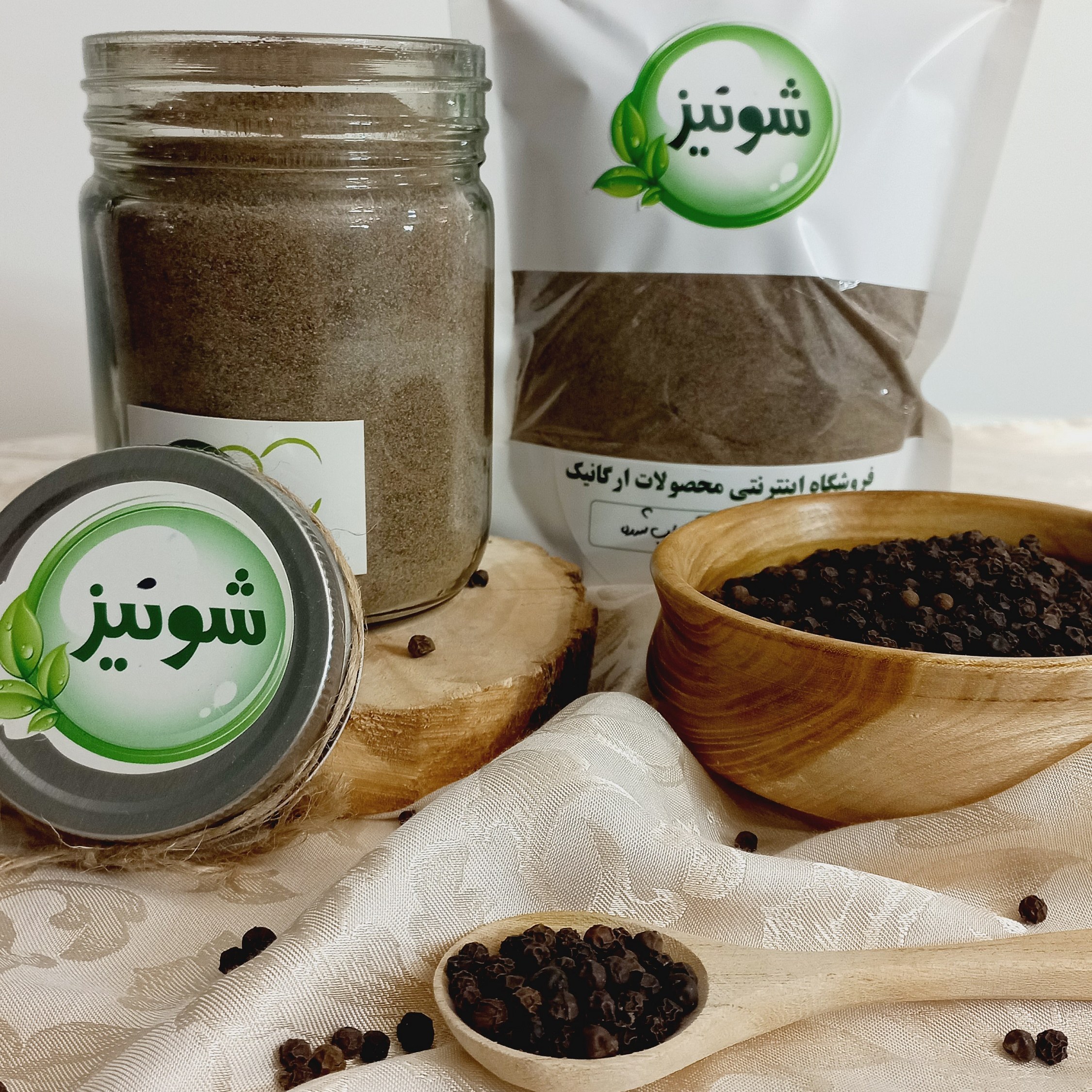 پودر فلفل سیاه درجه یک 250 گرمی